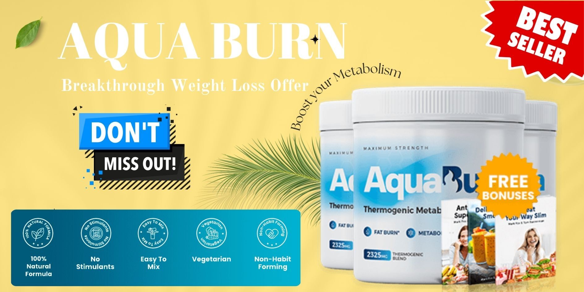 How to Lose Stubborn Belly Fat Naturally with AquaBurn Thermogenic Fat Burner Supplement (Safe Metabolism Support Guide)